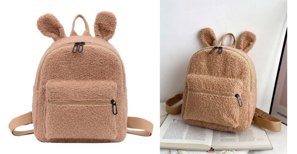 MINIIYOU  Konijnen Teddy Rugzak