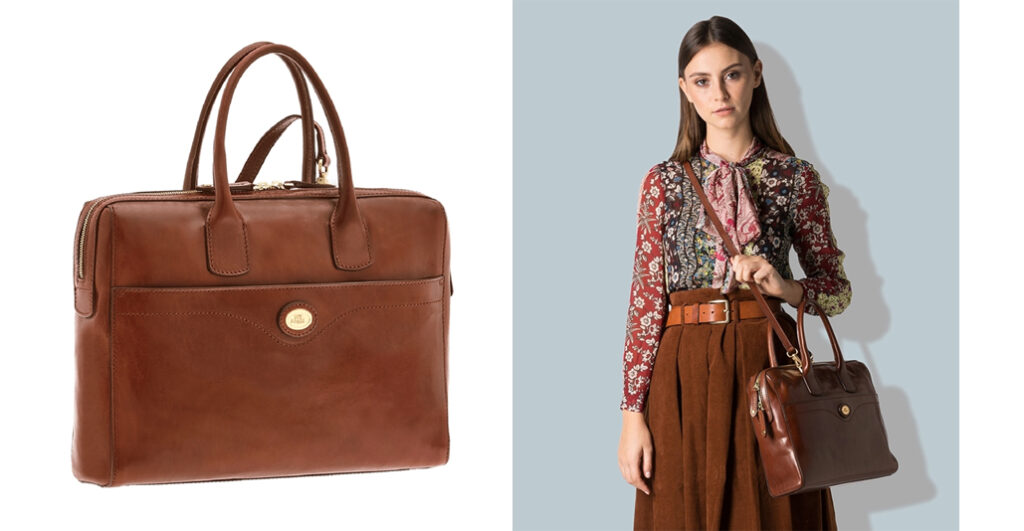 The Bridge Story Donna Briefcase Laptop Bag
