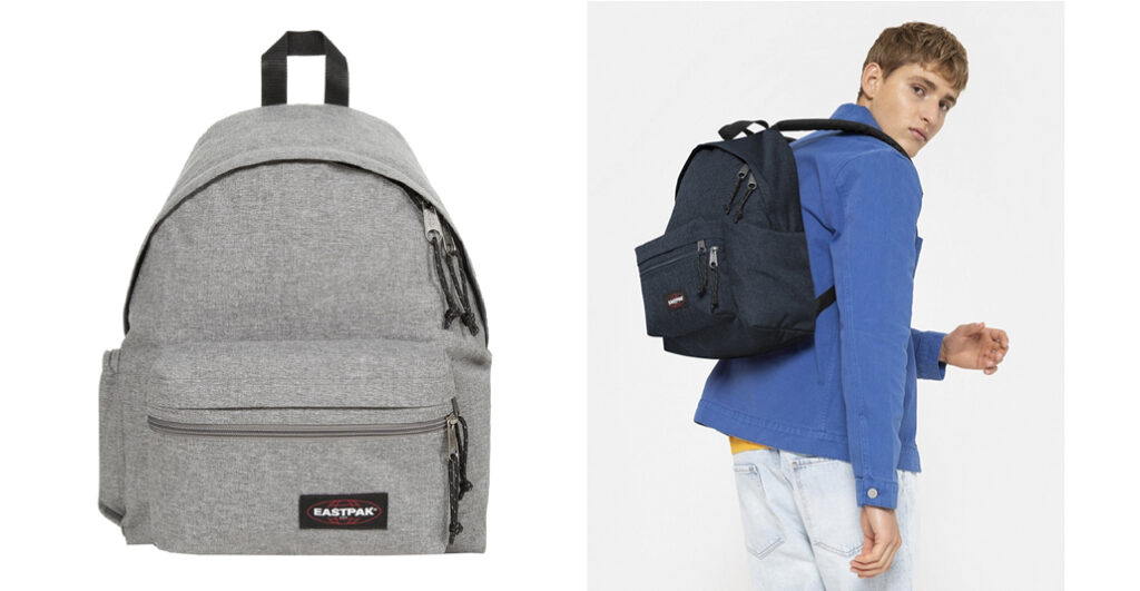 hoeveel liter eastpak rugzak