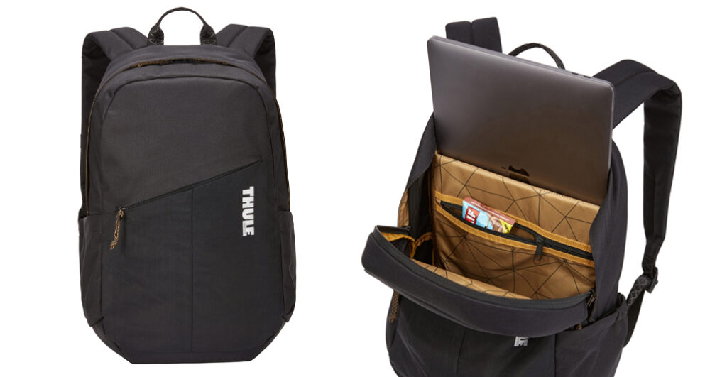 Thule Campus Notus Backpack, zwarte schooltas